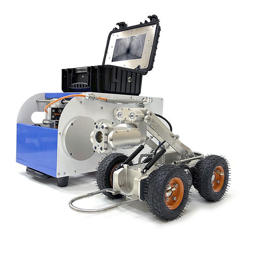 Колесный инспекционный гусеничный GT108с дистанционным управлением,дальнего радиуса действия для труб