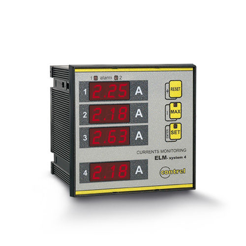 Digital ammeter ELM-4flush-mount