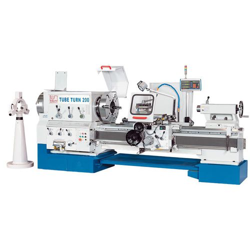 2-axis lathe TubeTurn series4 toolsheavy-dutyfor long workpieces