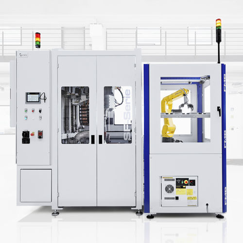 Полировально-струйная машина серии SF Automation для удаления заусенцевавтомобильная техникадля аэронавтики
