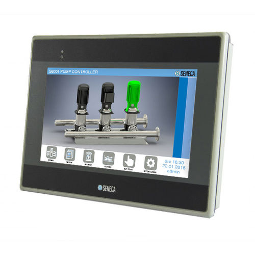 HMI с сенсорным экраном VISUAL4 для монтажа на панели800 x 480RISC