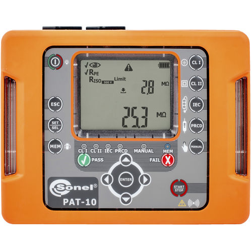 PAT tester PAT-10electrical insulationcontinuityinsulation resistance