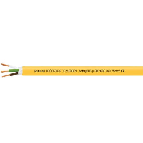 Data electrical cable SBP 680DINinsulatedoil-resistant