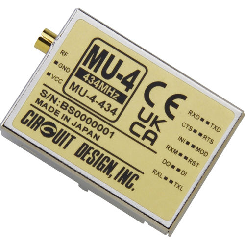 Встроенный радиомодем МУ-4-434радиодиапазонISM
