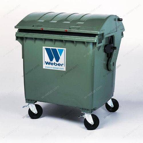 HDPE waste bin MGB 1100 L RLfor household wastefor paperfor urban waste