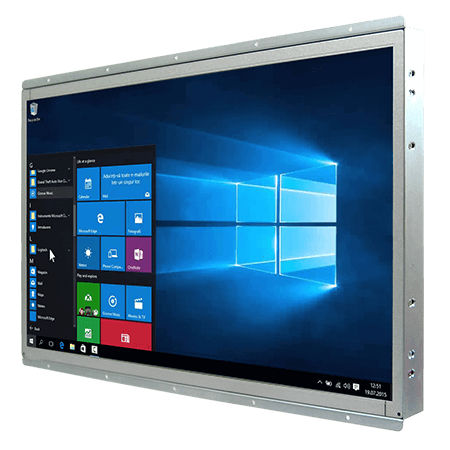 Панельный ПК с открытой рамкой W15IT7T-OFA2TFT, резистивный сенсорный экран со светодиодной подсветкой и ЖК-дисплеем