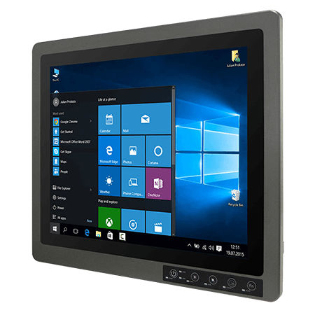 ATEX panel PC R19IHAT-66EX-TTFT LCDLED backlightPCAP capacitive touch screen