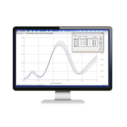 Программное обеспечение для спектрофотометра Total F+, моделирование, управление измерениями