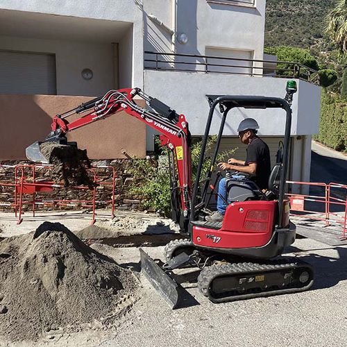 Mini excavator ViO17crawlerTier 2construction