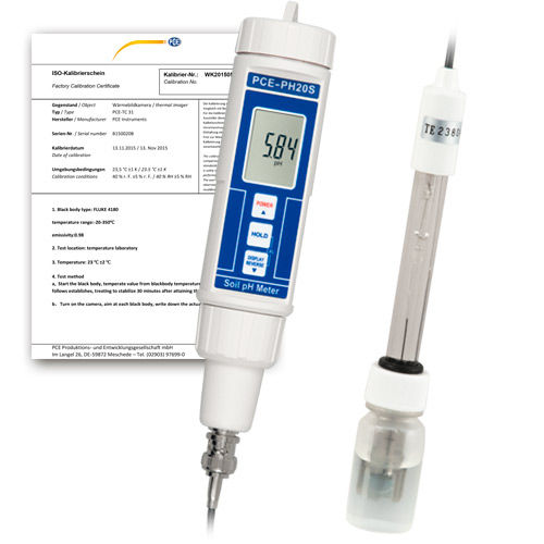Портативный pH-метр PCE-PH 20processlaboratorydigital