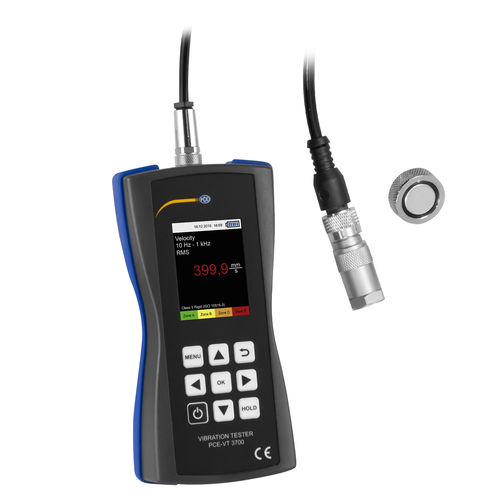 Single-axis accelerometer PCE-VT 3700fiber optic