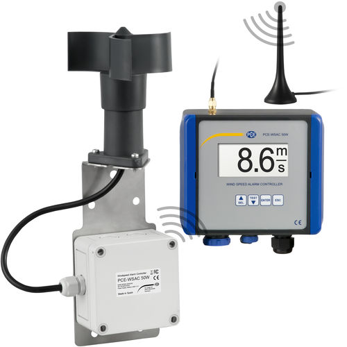 Vane anemometer PCE-WSAC 50W 230IP65digitalstatic