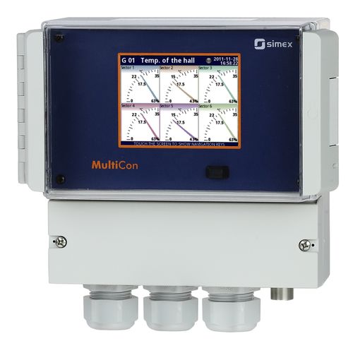 Регистратор температуры MultiCon CMC-N16, влажность, давление, уровень воды