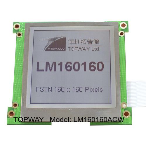 Graphic display LM160160ACW-1LCDnumericdot-matrix