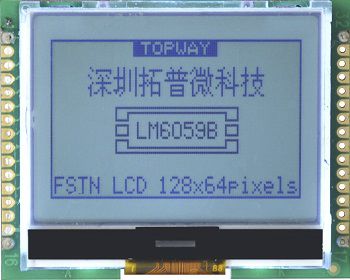 Графический дисплей LM6059BCW-3128 x 64промышленный контроль