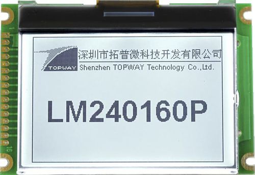 ЖК-дисплей LM240160PCWграфическиймонохромныйпромышленный