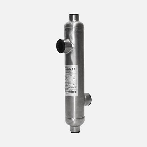 Кожухотрубный теплообменник MITвода/воданержавеющая стальтитан