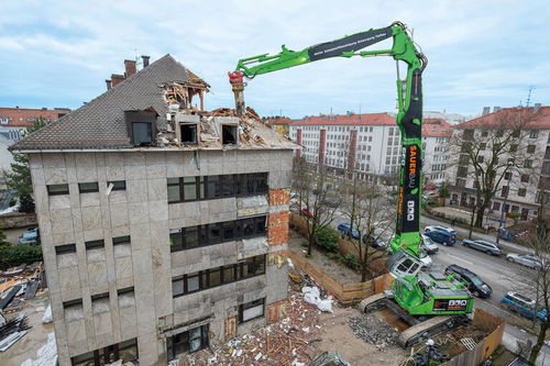 Demolition excavator 870 HDD Elargecrawlerdiesel