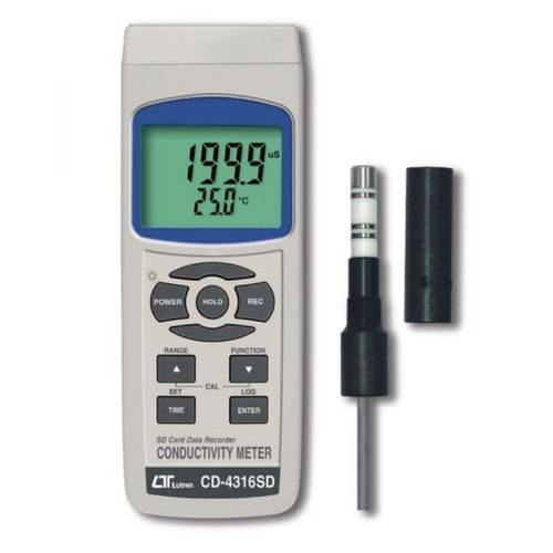 Портативный кондуктометр CD-4316SDцифровойс регистратором данных