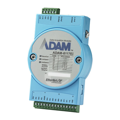 Analog input module ADAM-6117EI/PNEtherNet/IPProfiNetremote