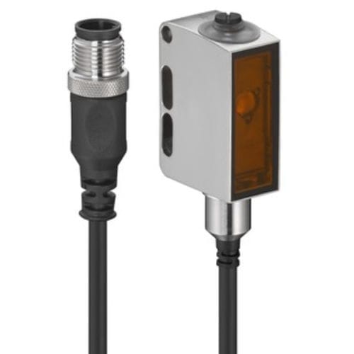 Светооптический датчик HT55C.V/LG-200-M12для защитной кромки, сквозное отверстие