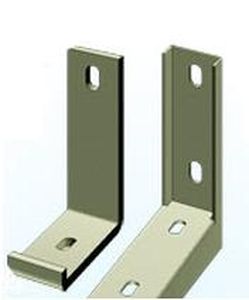 Wall-mounted bracket AV series for heavy loadsstainless steel