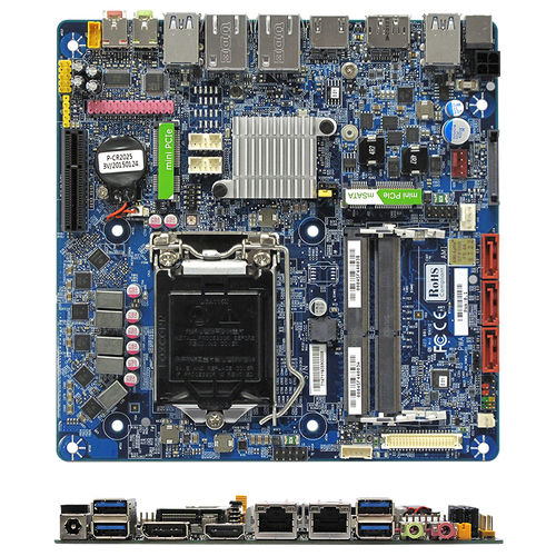 Материнская плата Mini-ITX MX110HDIntel® Core™ i seriesIntel® H110DDR4 SDRAM