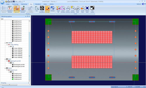 Программное обеспечение Lantek Expert PunchCAD/CAM для штамповочных станков с ЧПУ