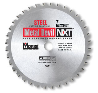 Полотно для циркулярной пилы Metal Devil NXTcarbideпо металлу
