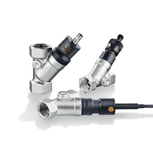 Piston flow sensor SB seriesmechatronicfor liquidsfor harsh environments