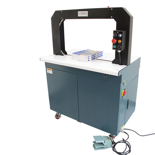 Semi-automatic strapping machine ESH201for cardboard boxesfor cartonsfor parcels