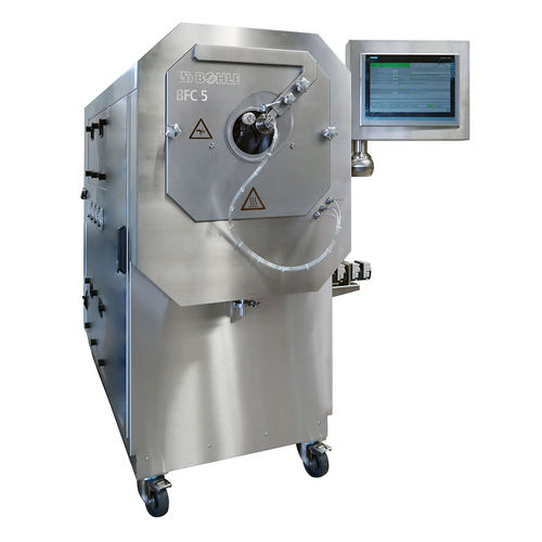 Laboratory coating machine BFC 5 for pharmaceutical applicationsfor tablets