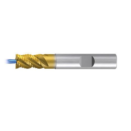 Corner radius endmill 2647TZ seriessolid carbideroughingsemi-finishing