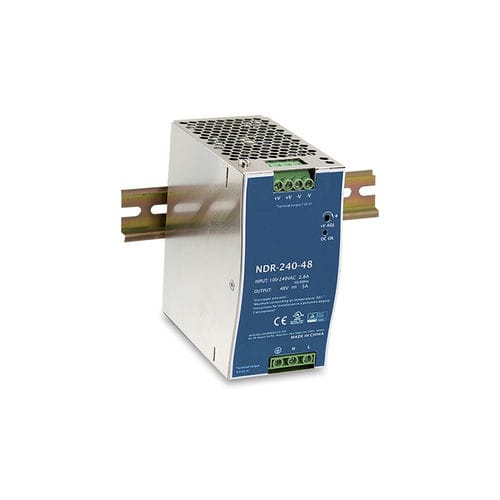 AC/DC power supply NDR-240 serieswith overload protectionwith short-circuit protectionDIN rail