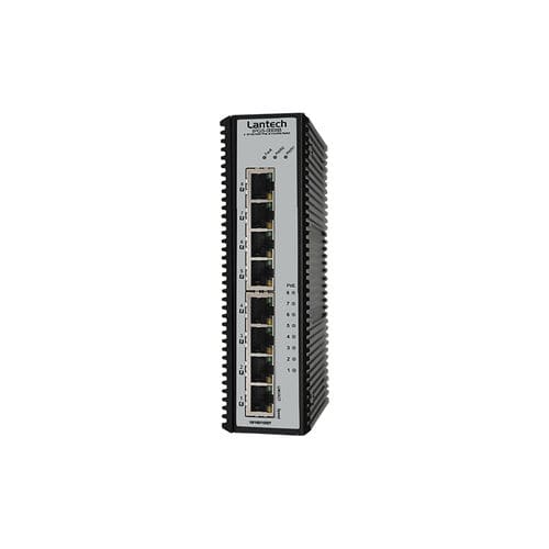 Неуправляемый коммутатор Ethernet серии IPGS-0008B8 портовбеспроводная DIN-рейка