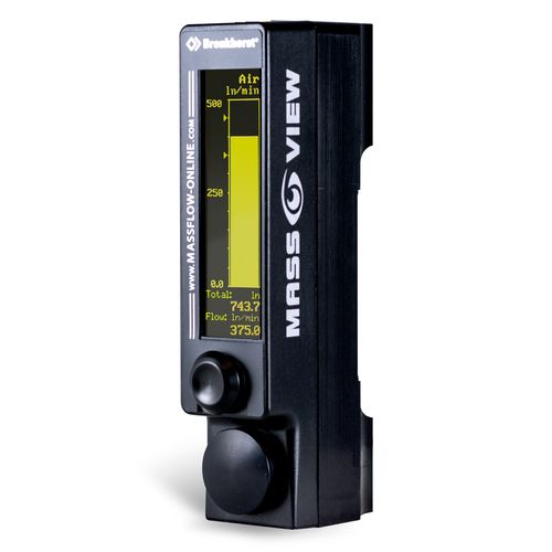 Thermal mass flow meter MV-108for gasin metering tubefor high flow rates