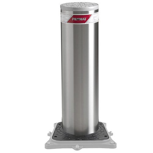 Automatic retractable bollard 220/P 800Ahydraulicstainless steel