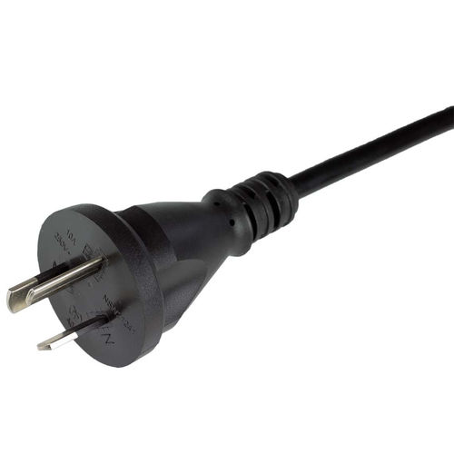 3-pole electrical plug A01 Australien/Australiawith earthing contact