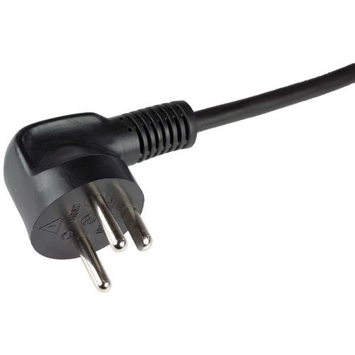 3-pole electrical plug M06D Dänemark/Denmark