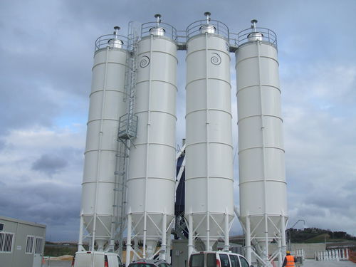 Welded silo cementindustrial