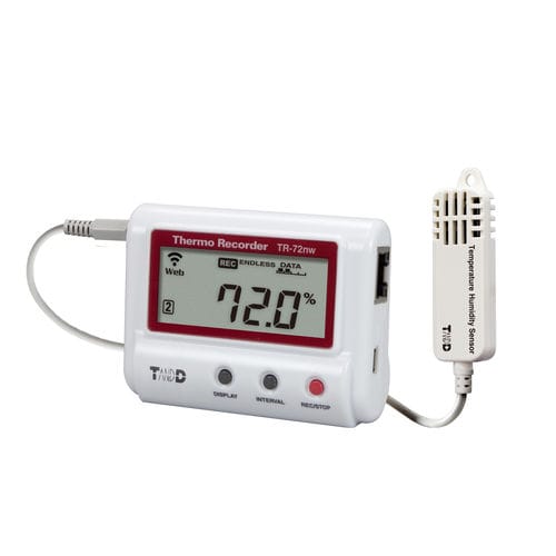 Регистратор данных температуры TR-72nw-ShumidityBluetoothLAN WLAN