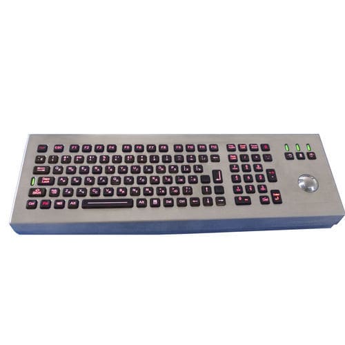 Настольная клавиатура K-TEK-M460-TB-KP-FN-DT-BLс клавишей Fnс 3-мя клавишами мыши106-клавишная