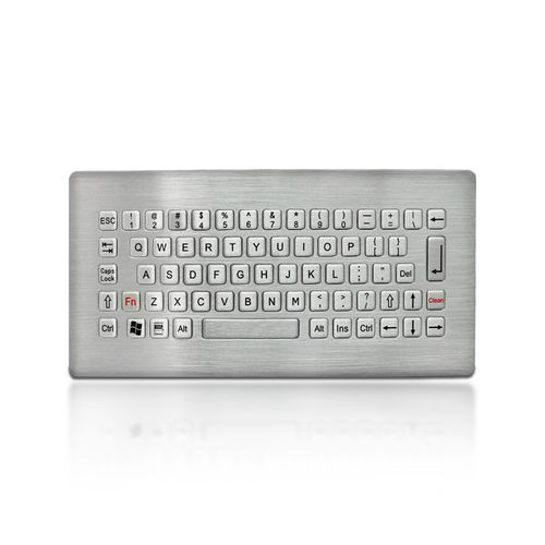 Клавиатура панельная K-TEK-B228-UT-DWP68-клавишная без манипуляторадля пищевой промышленности