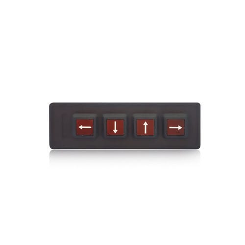 Клавиатура управления K-TEK-M32FK-4-AC-BL4-крепление кнопочной панелисиликоновая резина