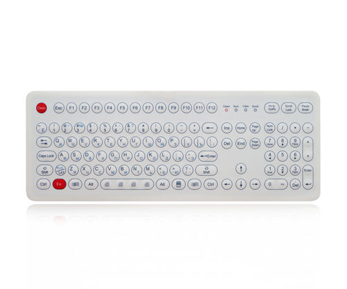 Клавиатура IP68 K-TEK-D399KP-FN-DTнастольныйс механическими клавишамис клавишей Fn