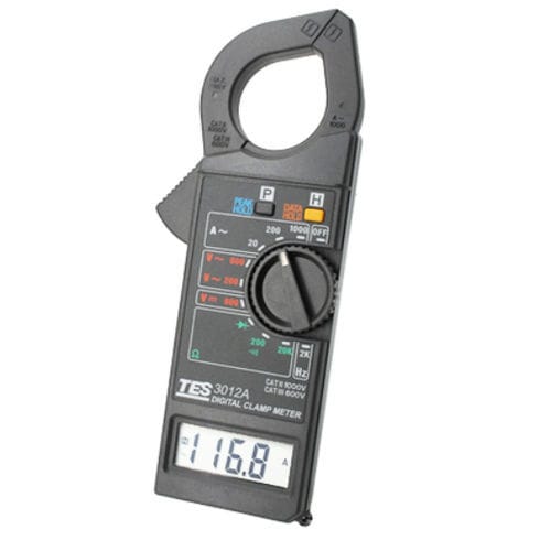 Цифровой токовый мультиметр TES-3012Aportable1000 V1000 A