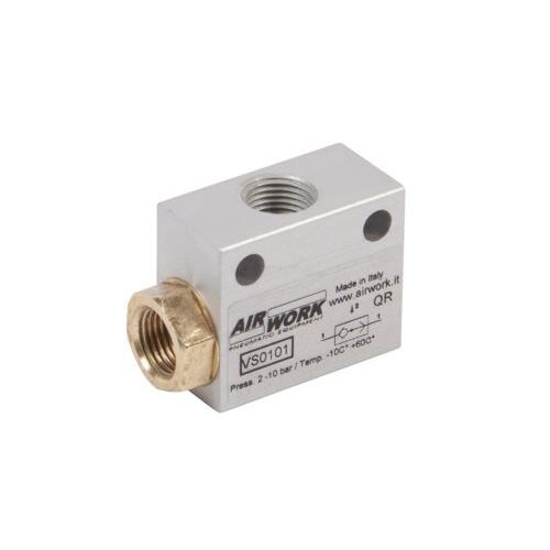 Pneumatically-operated valve VSselectorfor air6-way and higher