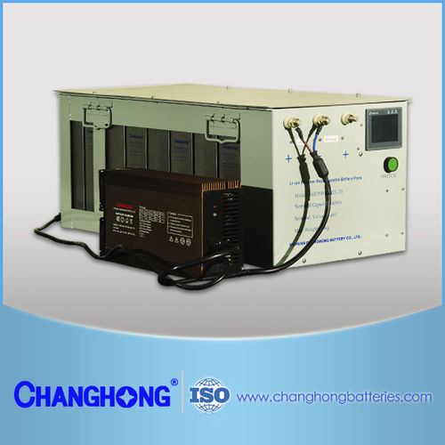 Lithium battery system rectangular48 V