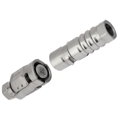 High-temperature fitting HTIfor coolantquickstainless steel