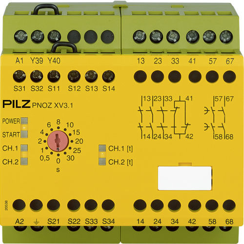Реле безопасности PNOZ XV3.1AC/DC
